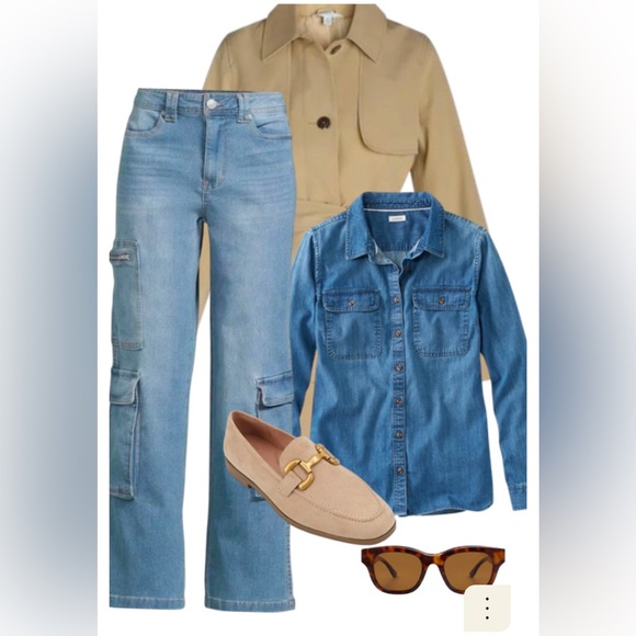 Madden NYC Juniors High Rise Cargo Pants - Picture 11 of 13